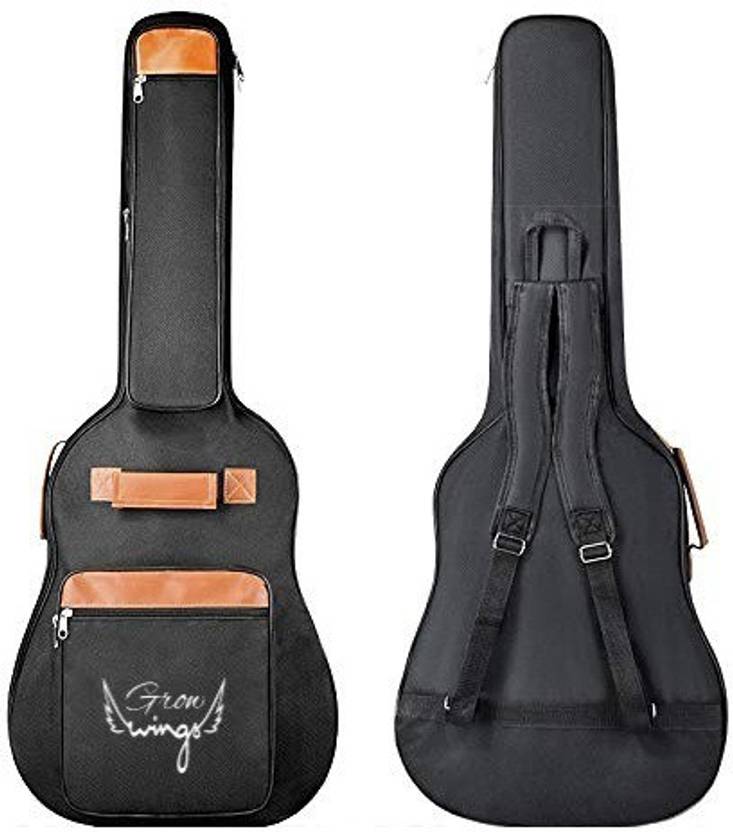 Grow wings Acoustic Guitar Case For 40'' 41'' Guitars,0.31 Inch Sponge