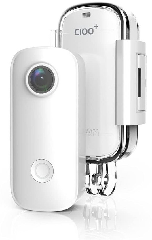 SJCAM Action Camera C100+ 2K 30FPS | 30M Water Resistant | Magnetic Body Action Camera | WiFi 2.4 GHZ | Live Streaming | Insta Go | Body Cam | Webcam Sports and Action Camera(White, 1440 MP)