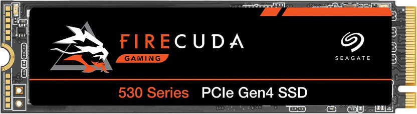 Seagate Firecuda 530 - M.2 PCIe Gen4 and 3-Years Rescue Services 2 TB Laptop Black M.2 Internal Solid State Drive (SSD) (ZP2000GM3A013)(Interface: M.2, Form Factor: M.2)