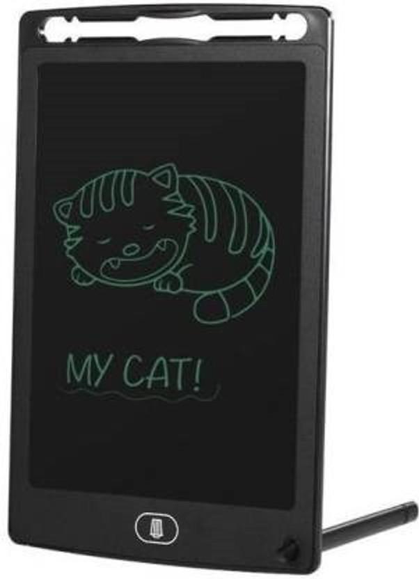 aybor 8.5 inch LCD Re-Writing Paperless Electronic Digital Notepad Board for Writing And Learning LCD Writing Tablet(Black)