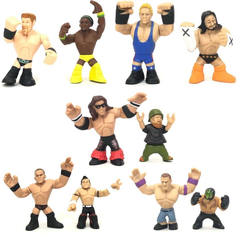Mubco WWE Royal Rumble 10PACK Hornswoggle, CM Punk, John Cena, Evan