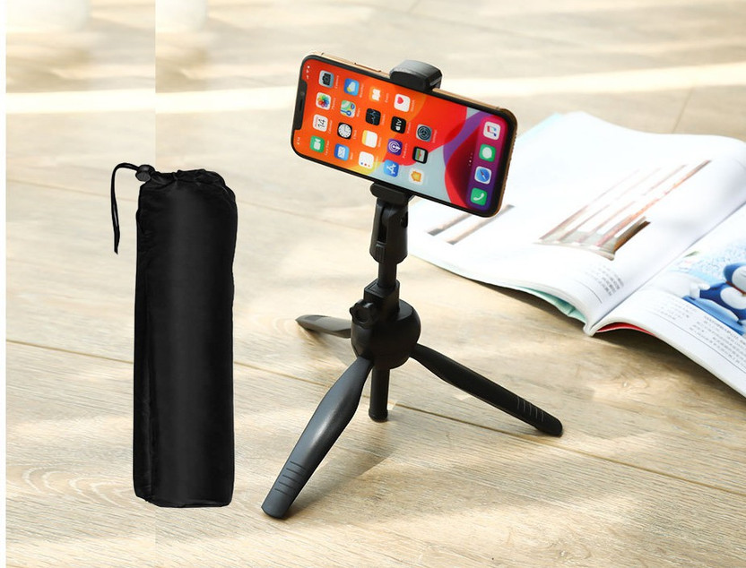 BUFONA BUFONA PZB-F-B42 Buy Hot Selling Tripod stand with Clip BAG |Tripod stand for camera||Gimbal for smartphone|mobile phone stand|Multi-Use Selfie Stick Desktop Online Course Video Recording Special Design for Streaming, Video Blogs, Online Classes, Presentation, Creating Product Demos, Vlog,Video Blog - Flipkart Deal