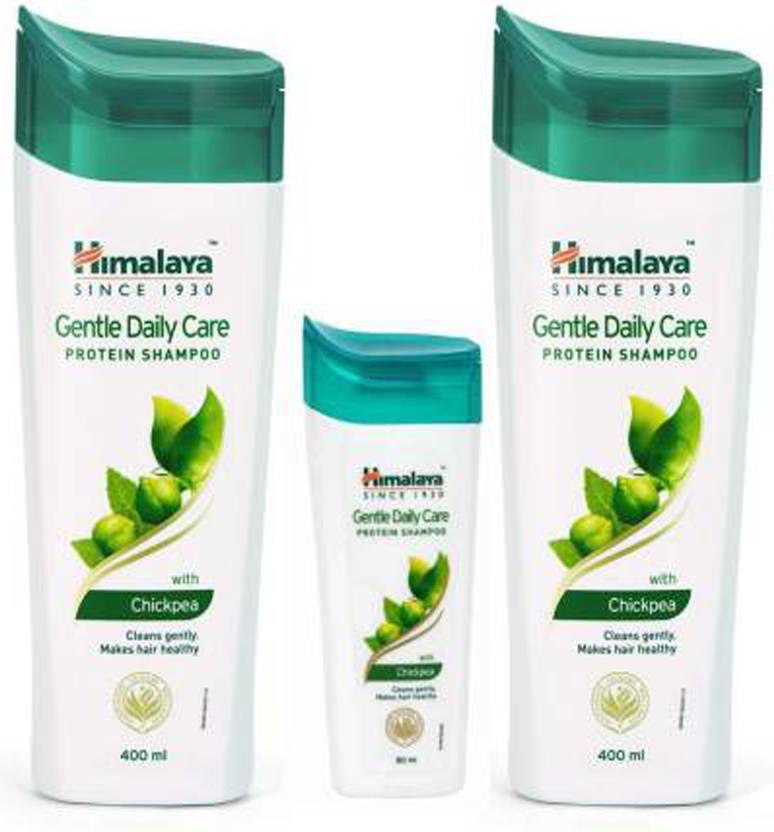 HIMALAYA Gentle Daily Care Protein Shampoo with Chickpea 2X400+80ml