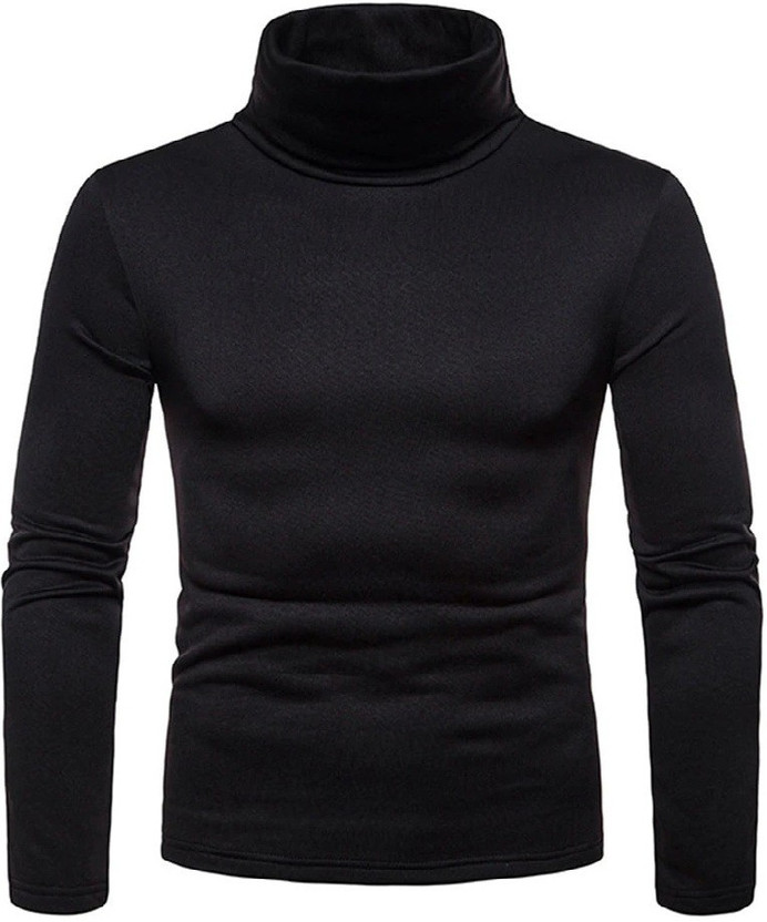 High neck t shirt online clearance
