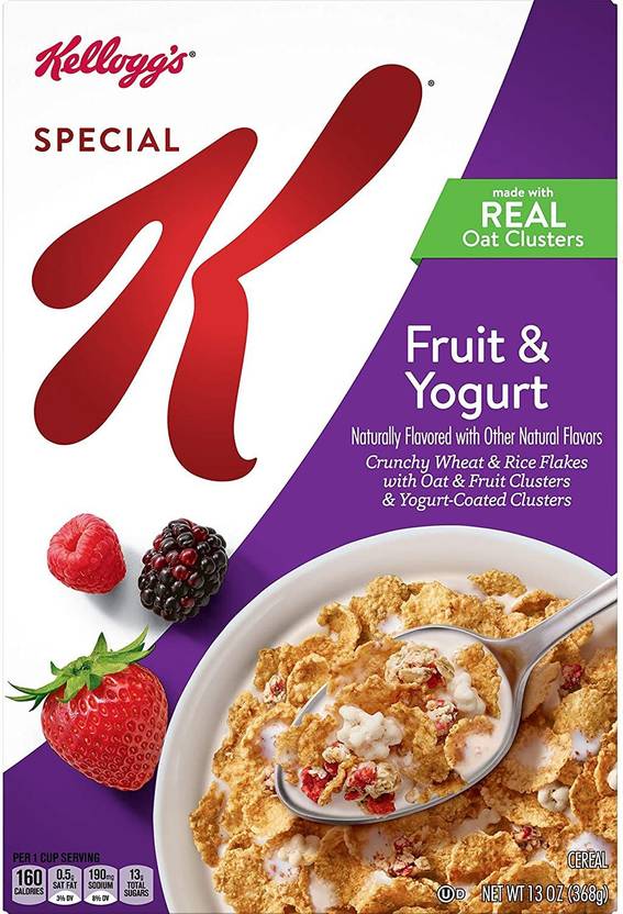 Kellogg's Special K Fruit & Yogurt Cereal Imported 368 gms Pouch Price