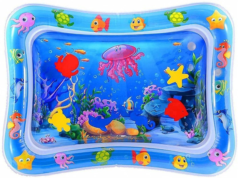 AEXONIZ TOYS Baby Kids Water Play Mat Toys Inflatable Infant Tummy Time Playmat Toddler for Baby Fun Activity Toy(Multicolor)