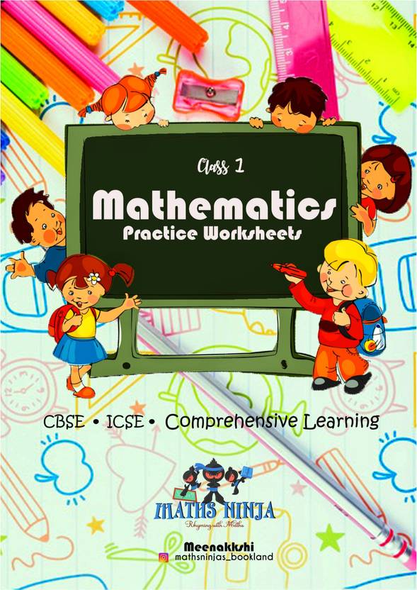 Class 1 Grade 1 Mathematics Practice Worksheets Cbse/icse