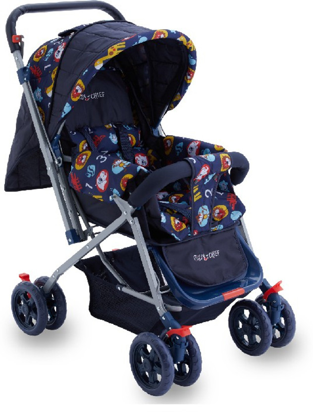 Miss & Chief by Flipkart Premium Baby Stroller(3, Dark Blue)