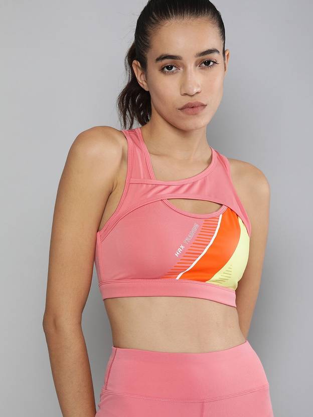 HRX by Hrithik Roshan Women Sports Lightly Padded Bra Buy HRX by
