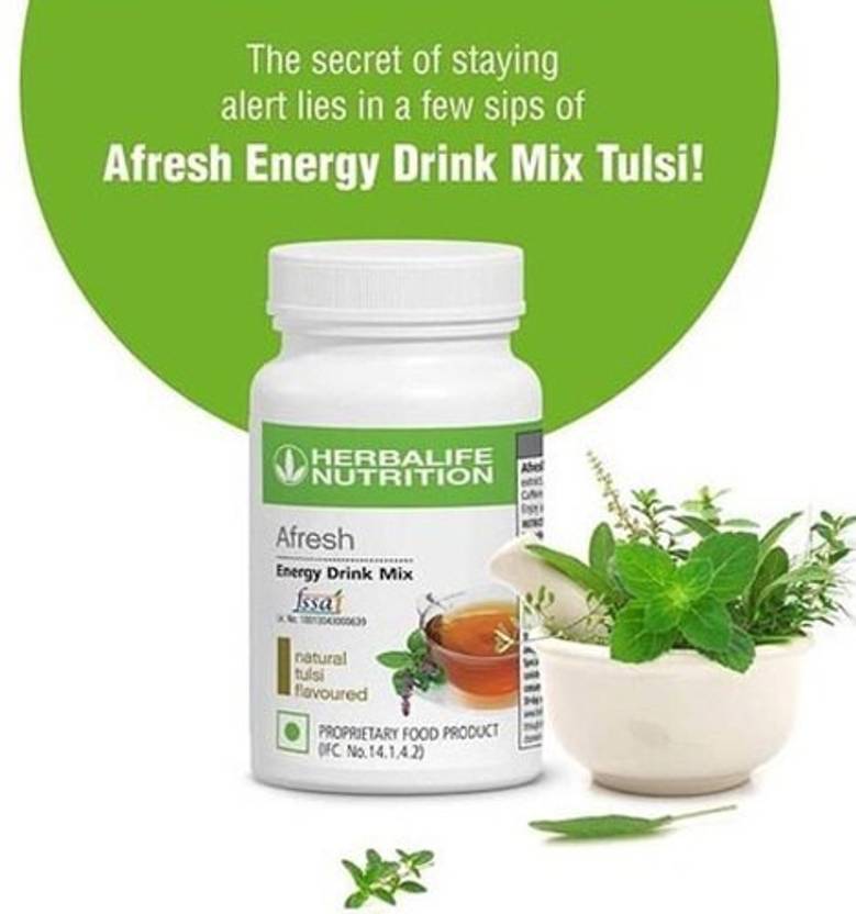 HERBALIFE AFRESH ENERGY DRINK TULSI FLAVOUR Nutrition Drink Price in