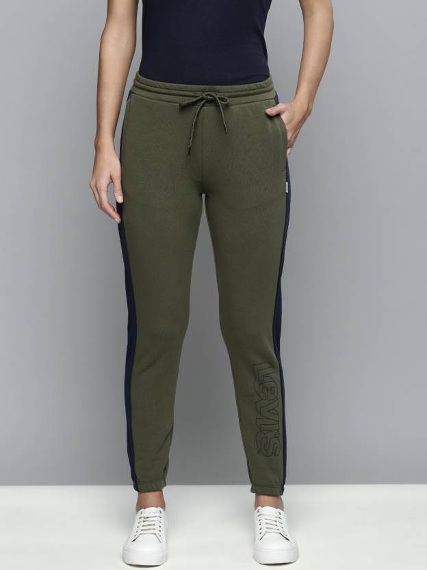 LEVI'S Solid Women Green Track Pants - Buy LEVI'S Solid Women Green Track  Pants Online at Best Prices in India 