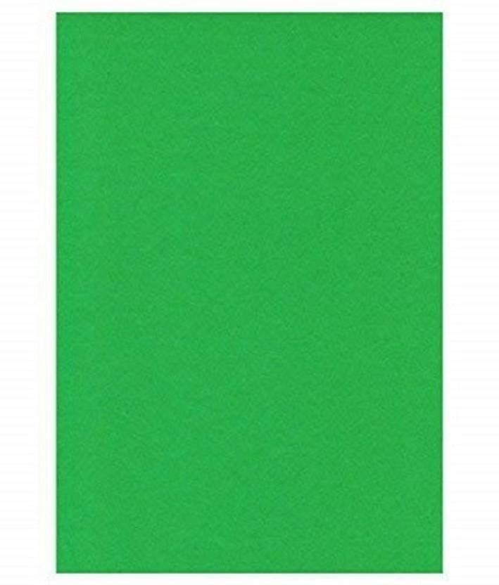 DSR Green Coloured Paper, Best for Art & Craft Work, Project Work 180240 GSM