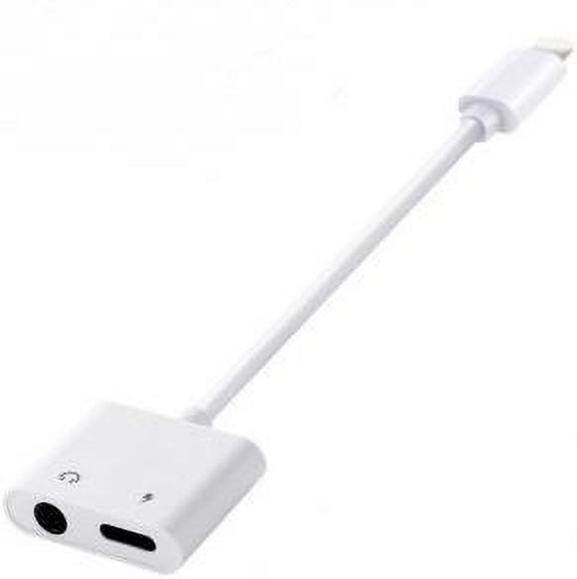 IMMUTABLE IMMUTABLE White 63 RT-PRO- Good auddio and charging Cable Adapter 3.5mm Earphone Jack Aux Port, Calling-Music Feature with Charging Phone Converter(ANDROID) - Flipkart Deal