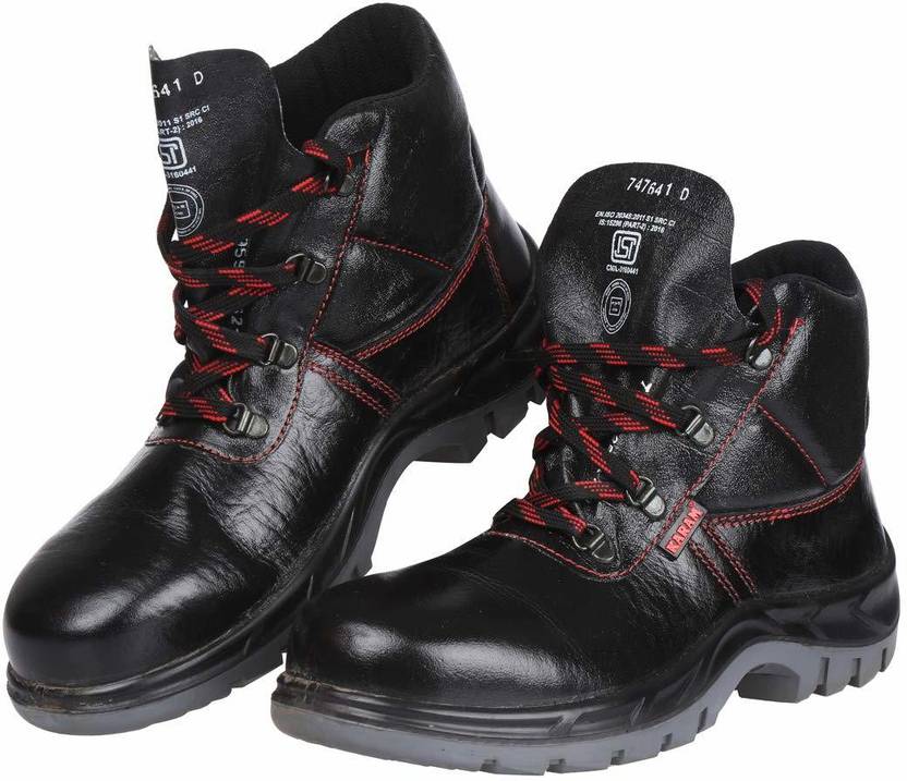 Karam FS21BL(SWDAPN)10 Steel Toe Genuine Leather Safety Shoe Price in