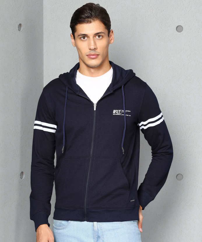 Full Sleeve Solid Men Sweatshirt 