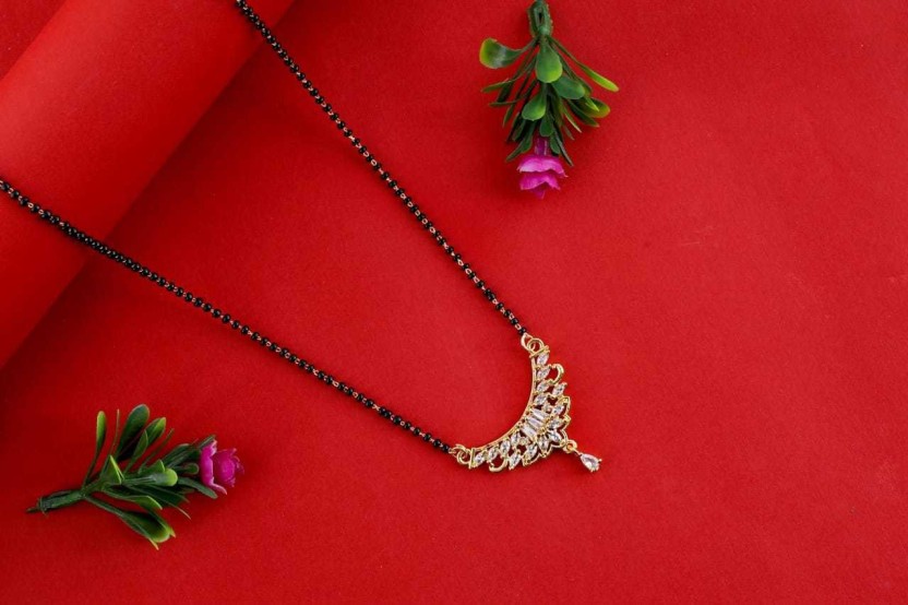 american diamond mangalsutra flipkart