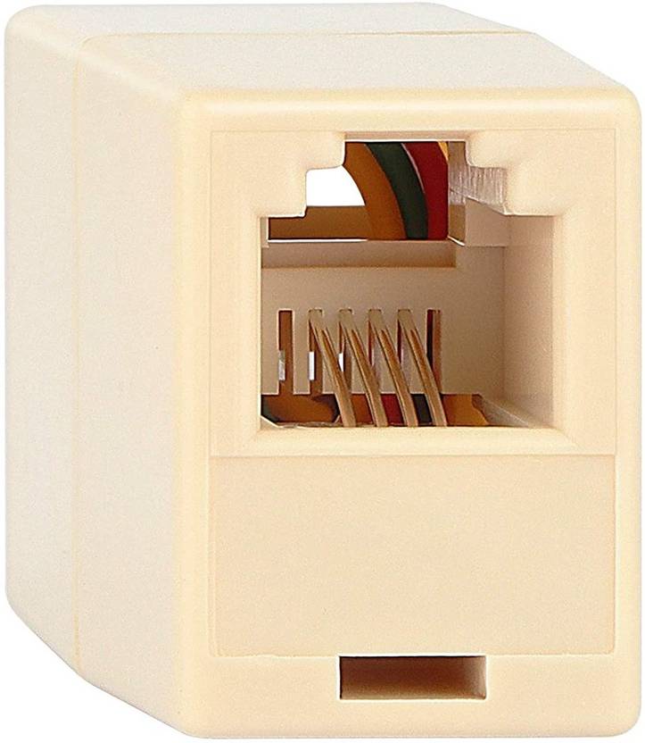 Fedus RJ11 Coupler, Telephone Phone Line Connector Coupler RFAdapter