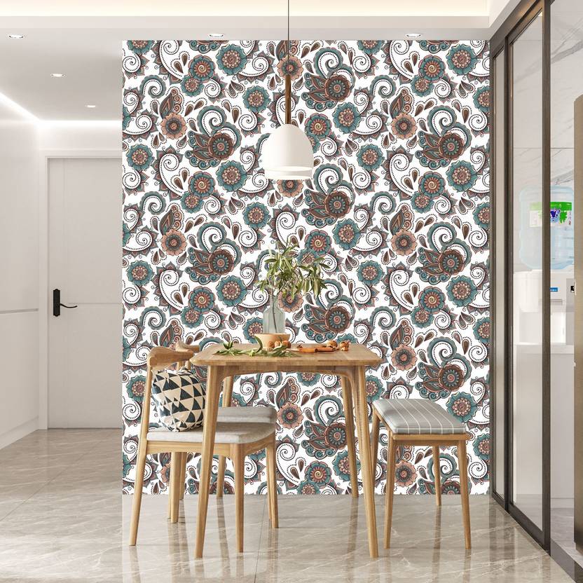 UK INTERIOR DESIGN Self Adhesive Waterproof Wallpaper (40cm X228cm) _M_