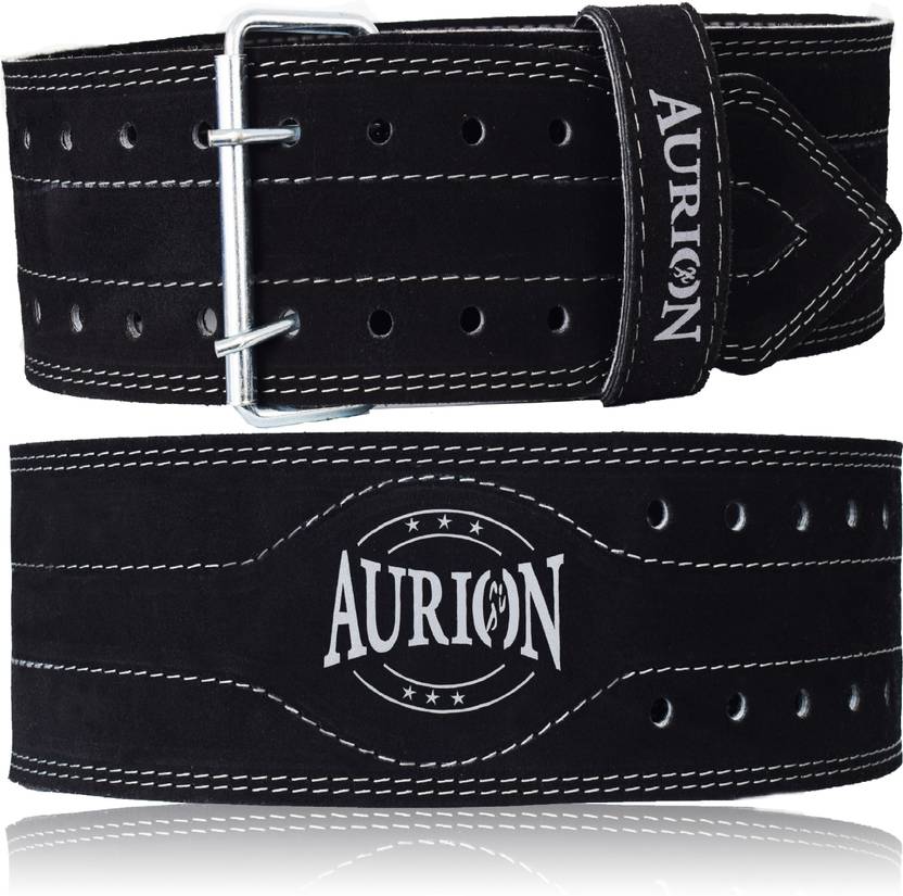 Aurion by Seude PRO Leather Weight Lifting Belt For Deadlifts