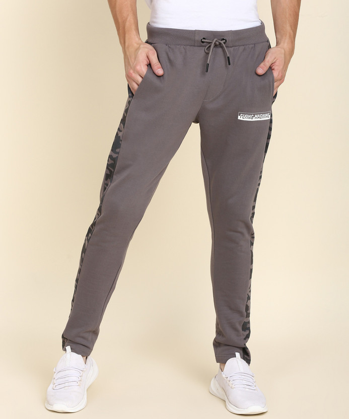 Buy FLYING MACHINE Camouflage Men Grey 