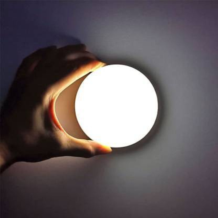 DandT LED Motion Sensor Light, USB Rechargeable LED Nightlight, Wireless Sensor Wall Light, LED Light for Wardrobe, Motion Sensor Light for Home Outdoor Camping Light White LED Light Night Lamp Motion Sensor Light