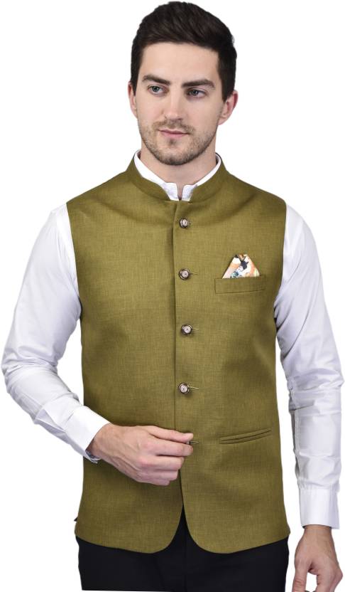 Luice Fit Solid Men Waistcoat - Buy Luice Fit Solid Men Waistcoat Online at  Best Prices in India 