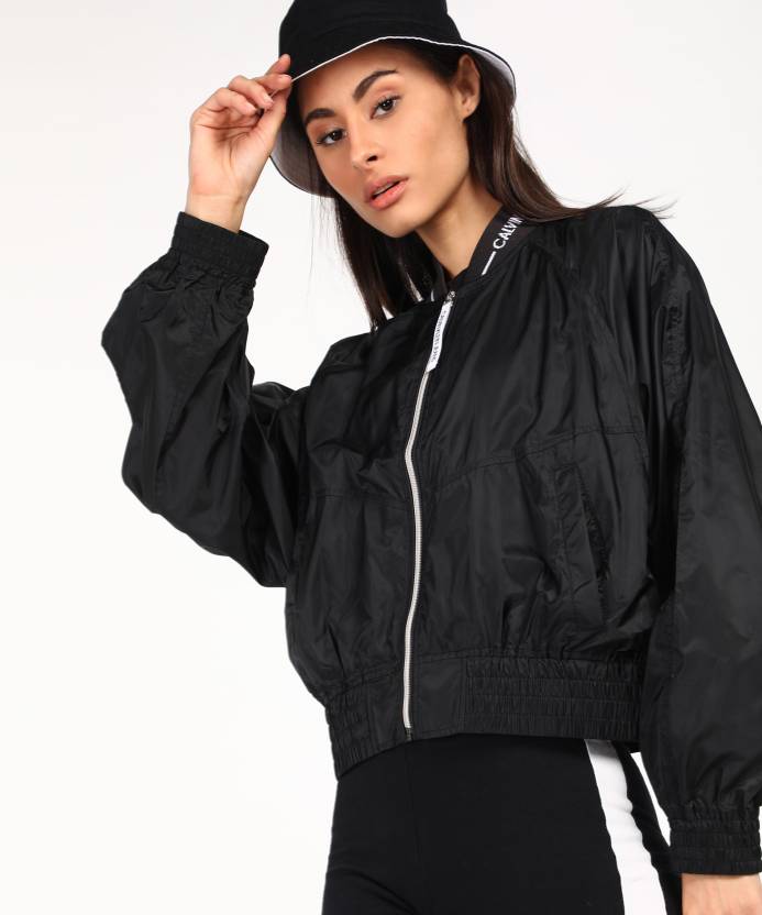 Calvin Klein Jeans Full Sleeve Solid Women Jacket - Buy Calvin Klein Jeans  Full Sleeve Solid Women Jacket Online at Best Prices in India 