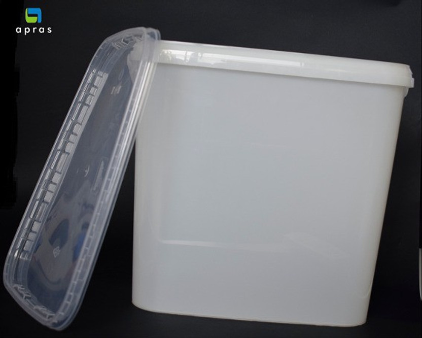 APRAS Plastic Storage Box for Multipurpose use | Picnic Box | 11 Litre with Handle Storage Box(White)