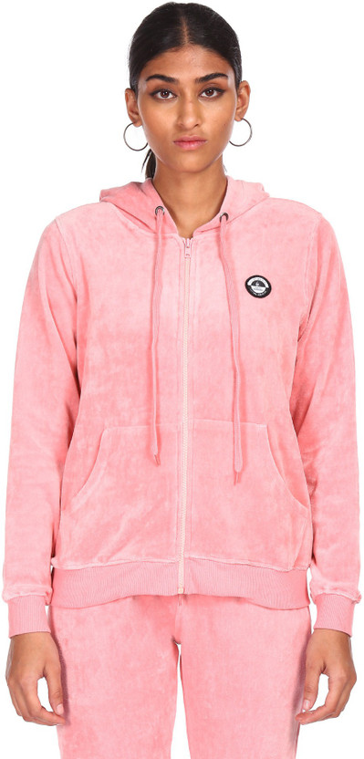 Sleeve Solid Women Sweatshirt 