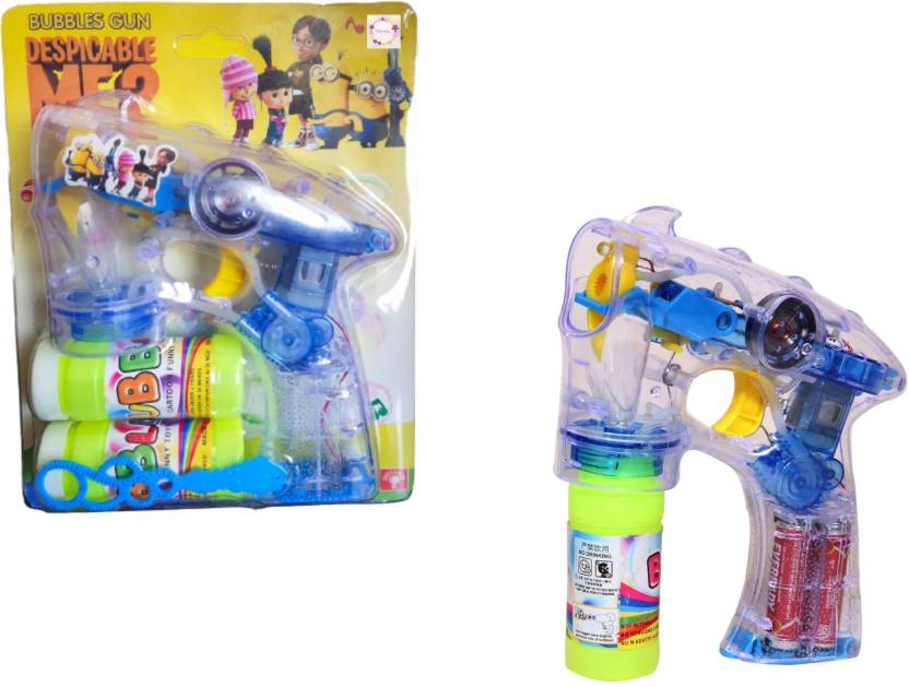 Zest4u New LED transparent bubbles blaster shooter bubbles gun for kids ...