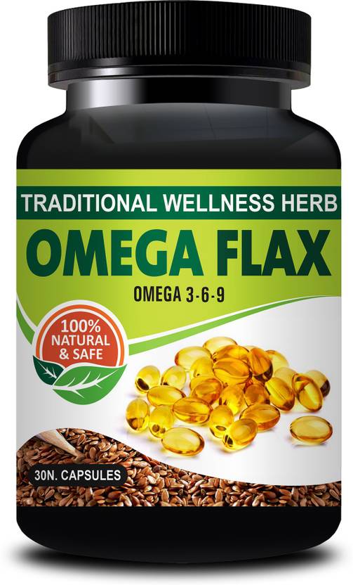 Sabates Omega Flax Capsules For Maintenance of Essential Fatty Acids