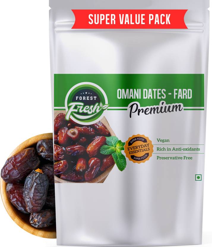 Forest Fresh Premium Omani Dates (Khajoor) Fard 900gm Super Value