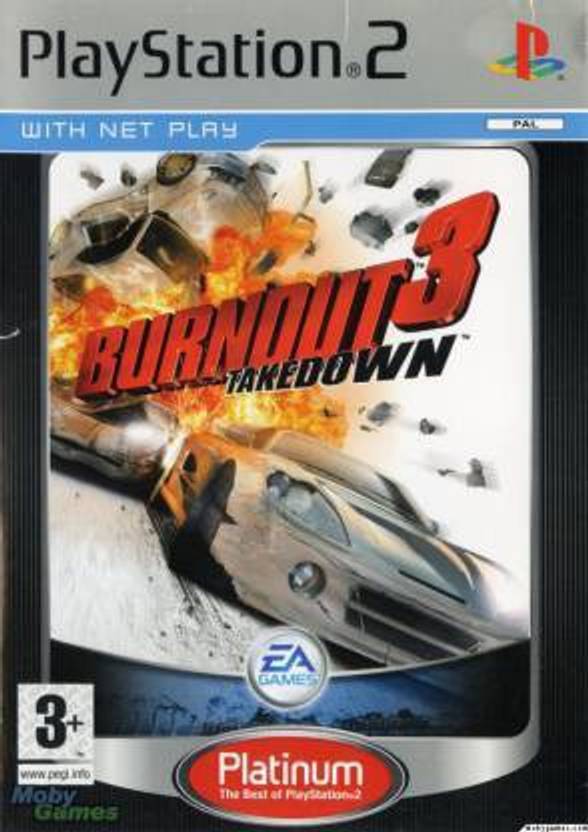 Burnout 3 Takedown ps2 game dvd (ps2) Price in India Buy Burnout 3 Takedown ps2 game dvd