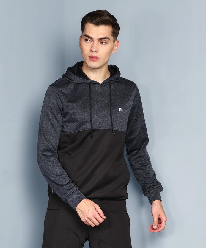 Full Sleeve Color Block Men Sweatshirt 