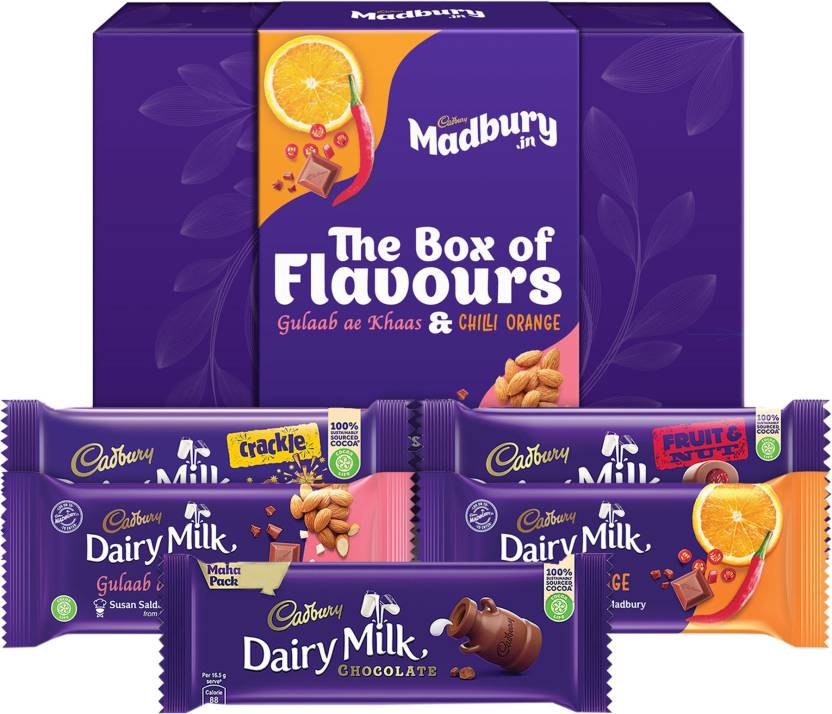 Cadbury Madbury Box of Flavours Bars Price in India - Buy Cadbury ...
