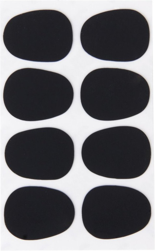 global up Patches Pads Alto Tenor Saxophone Sax Mouthpiece Alto Saxophone(Black)