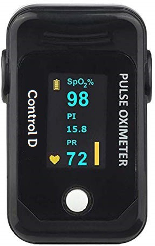 Control D Pulse Oximeter Pulse Oximeter(Black)