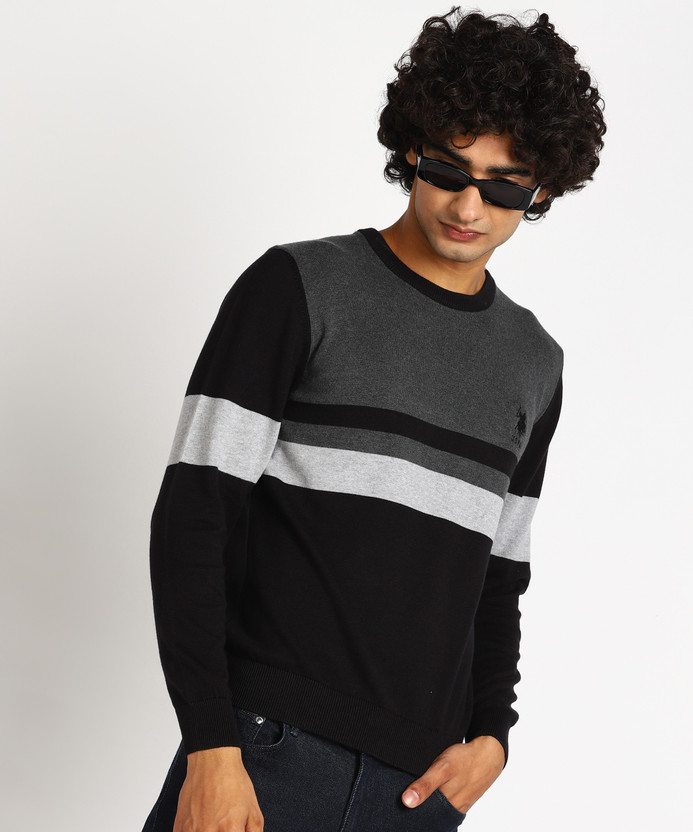 U.S. POLO ASSN. Colorblock Crew Neck 