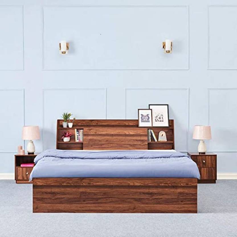 Wakefit Leo Engineered Wood King Box Bed Price in India Buy Wakefit