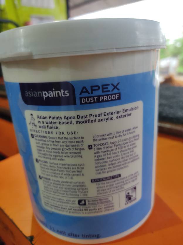 Asian Paints Emulsion Floor Coating Paint Price in India Buy Asian