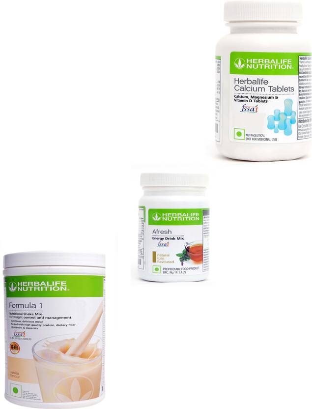 HERBALIFE Weight Loss Combo Formula 1 Shake Mix Vanilla Flavor With