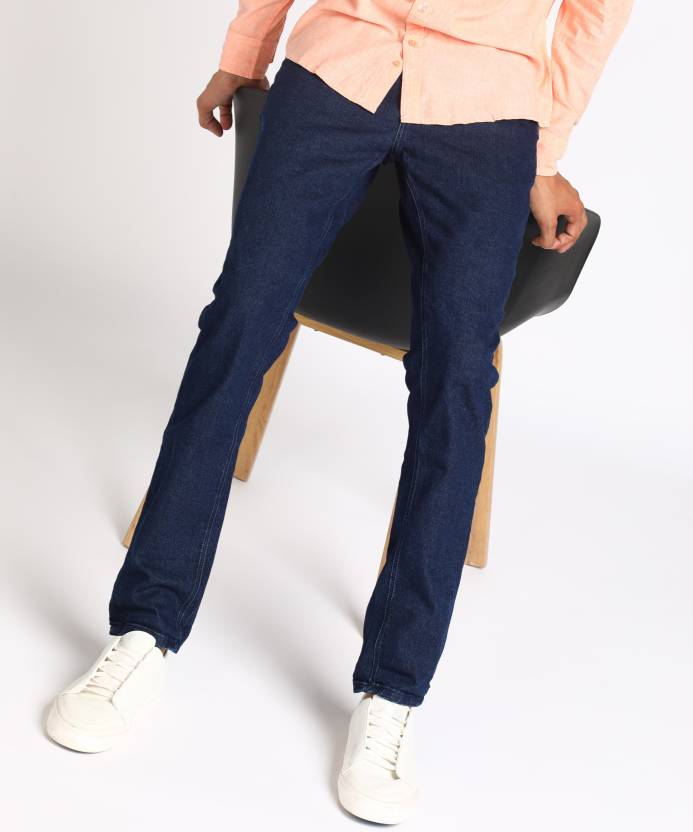 United Colors of Benetton Skinny Men Dark Blue Jeans - Buy United Colors of  Benetton Skinny Men Dark Blue Jeans Online at Best Prices in India |  Flipkart.com