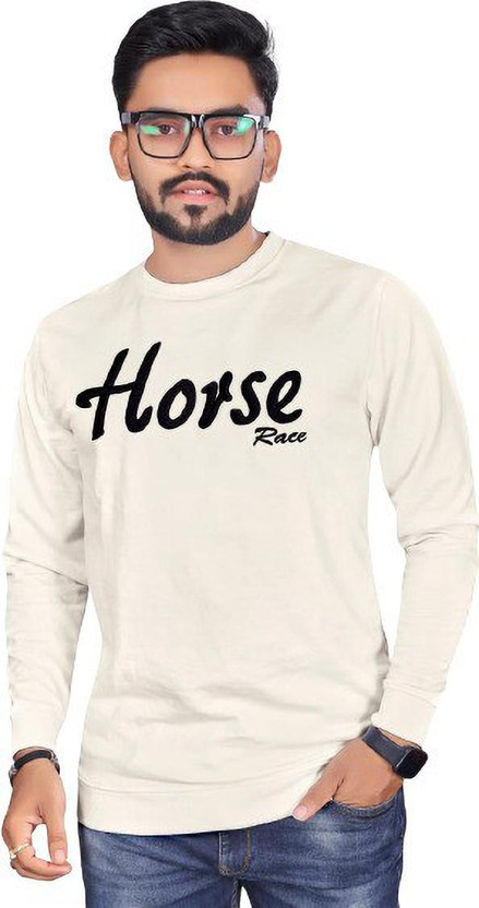 APEKSHA CREATION Printed Men Round Neck