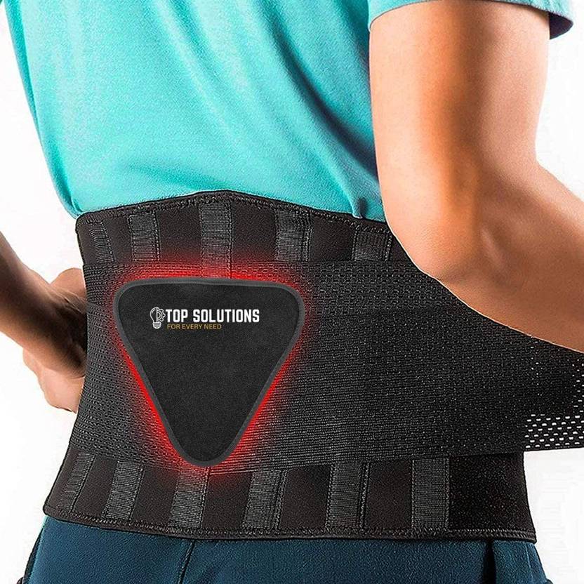 Top Solutions For Every Need Lumbo Sacral Belt (For Lower Back Support) Lumbar Support(Black
