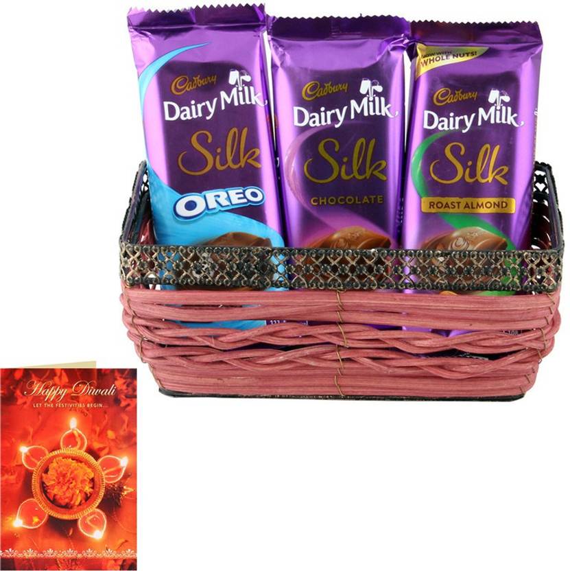 Dairy Milk Silk Gift Hamper Gift Diwali Chooclate Gift Diwali
