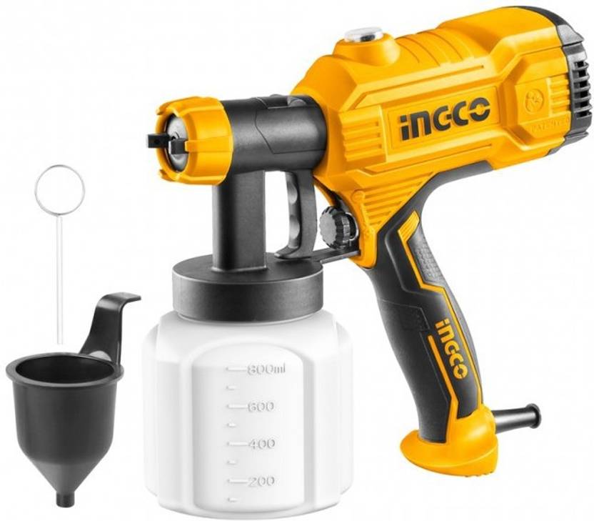 INGCO Metal 450W Floor Based Electric Paint Spray Gun SPG35 HVLP