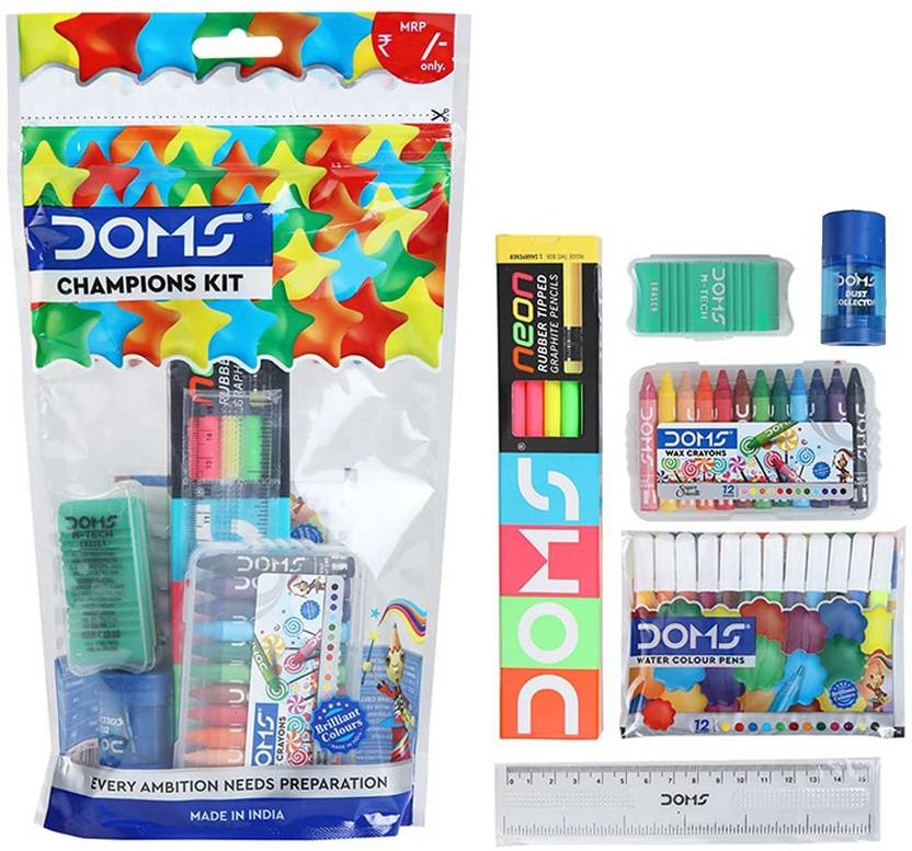 DOMS Champions Kit School Stationery Kit