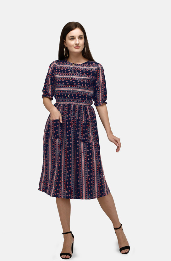 m and co black dress