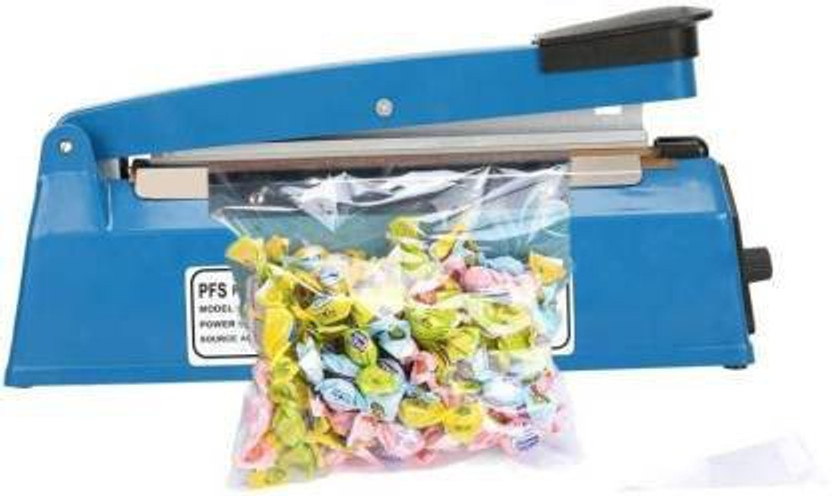 NIVAYO Portable Heat Sealer 8 Inch Table Top Heat Sealer ,Heat Sealer Machine for Plastic Packaging Impulse Sealing Machine 8 Inch For Packing Bag Seal Pouch Polythene Packet Food Storage Clips Packets Bags Poly Sealing Machine Table Top Heat Sealer HT-OL (200 mm) Table Top Heat Sealer(200 mm)