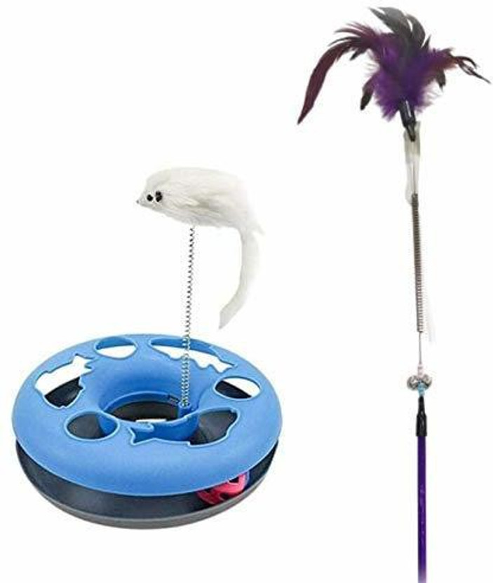 Woofy Plastic, Iron, Wool Training Aid, Stick For Cat